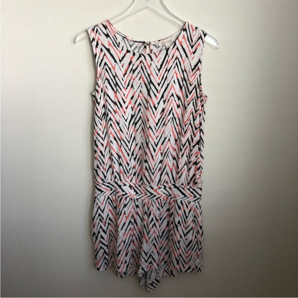 Ella Moss Sleeveless Romper, Size Small